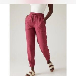 Athleta Linen Joggers